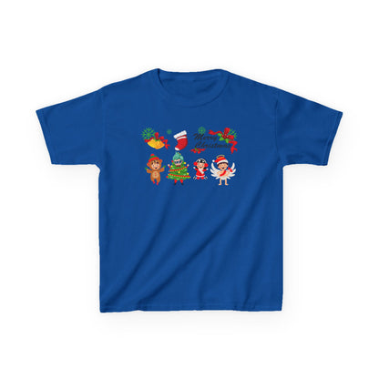 Kids Heavy Cotton™ Tee - Merry christmas from super kid - [[{"value":"Wonderwear Kid"}]]