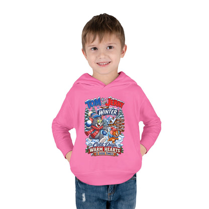 Toddler Hoodie — Tom and Jerry’s Cozy Winter Adventure
