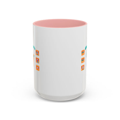 Accent Coffee Mug - Super kiddo how to brush teeth - [[{"value":"Wonderwear Kid"}]]