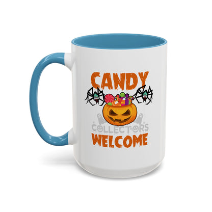 Accent Coffee Mug - Candy collectors by super kiddo Printify