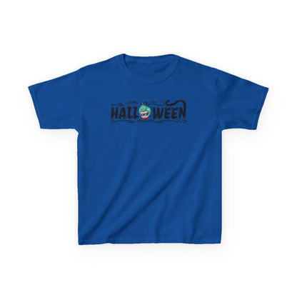 Kids Heavy Cotton™ Tee - Happy halloween by super kiddo Printify