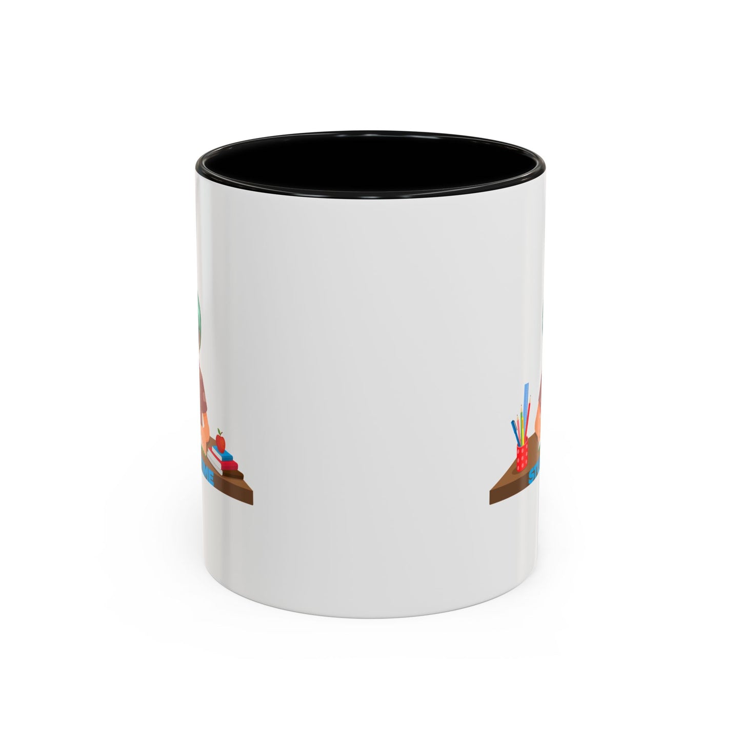 Accent Coffee Mug - Super kiddo studying