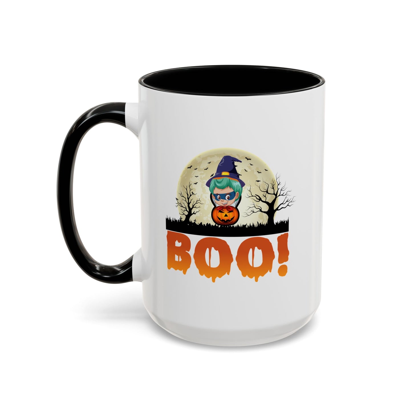 Accent Coffee Mug - Boo