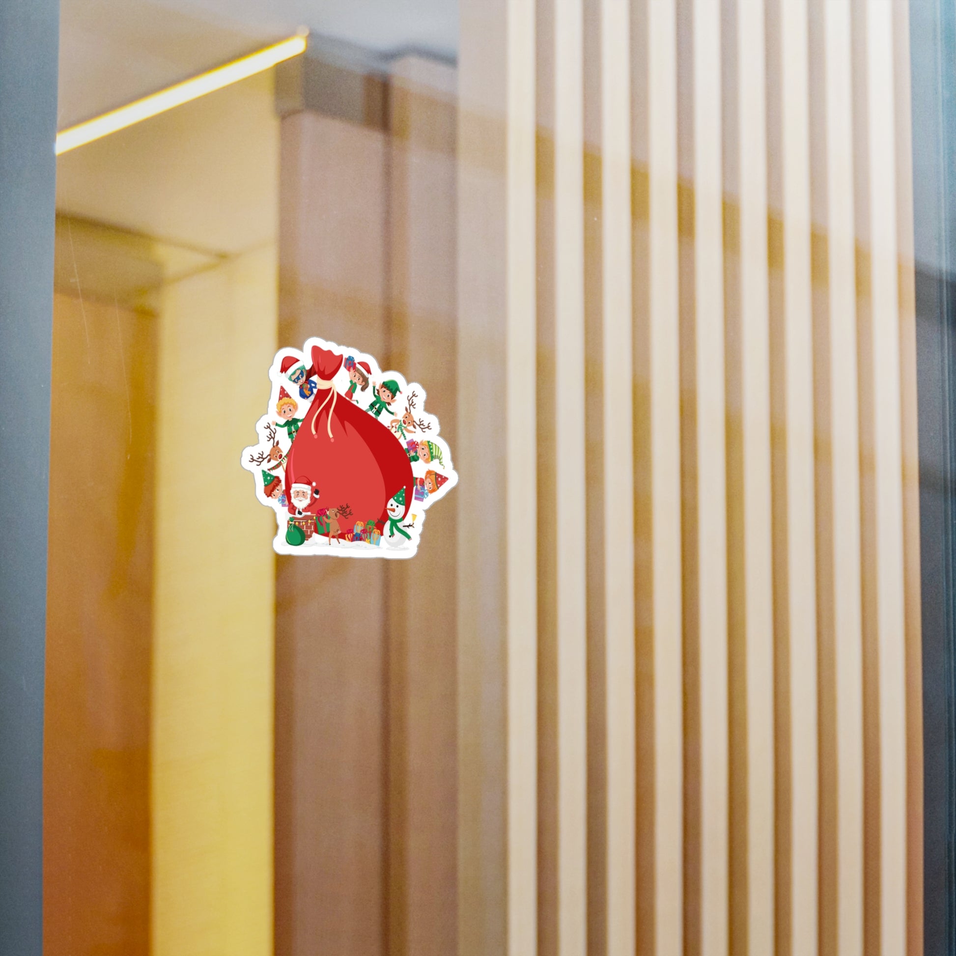 Christmas Kiss-Cut Vinyl Decals – Super kiddo and big gift - [[{"value":"Wonderwear Kid"}]]