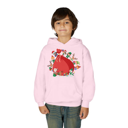 Youth Heavy Blend Hooded Sweatshirt - Super kiddo and big gift - [[{"value":"Wonderwear Kid"}]]