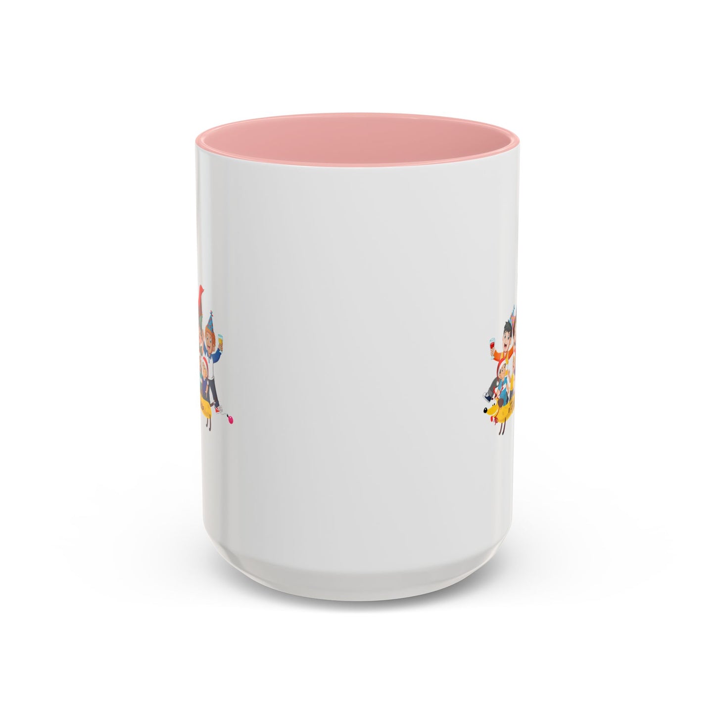 Accent Coffee Mug - Happy new year with friends