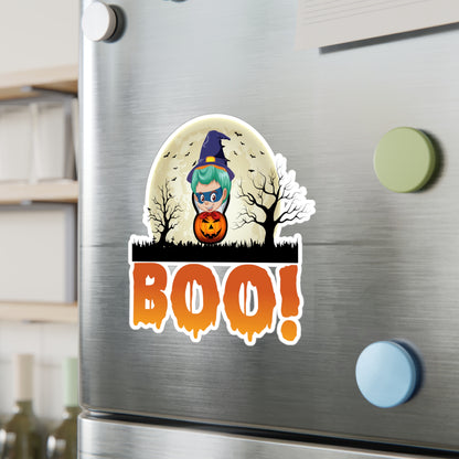 Halloween Kiss-Cut Vinyl Decals – Boo - [[{"value":"Wonderwear Kid"}]]