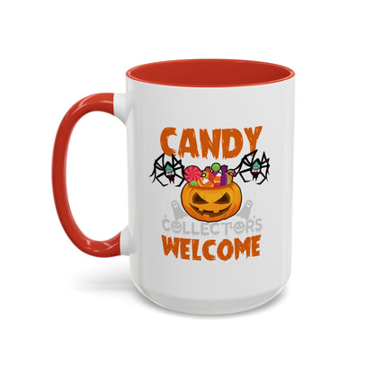 Accent Coffee Mug - Candy collectors by super kiddo Printify