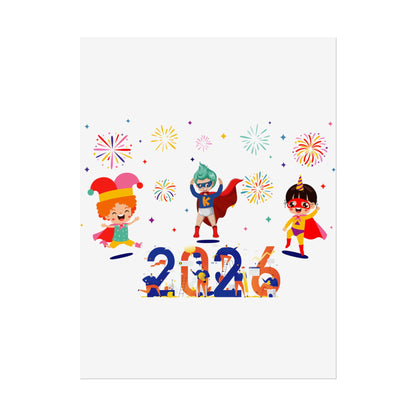Rolled Posters - Super kiddo and other hero - [[{"value":"Wonderwear Kid"}]]