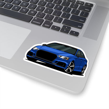 Kiss-Cut Vinyl Decals - Race car Printify