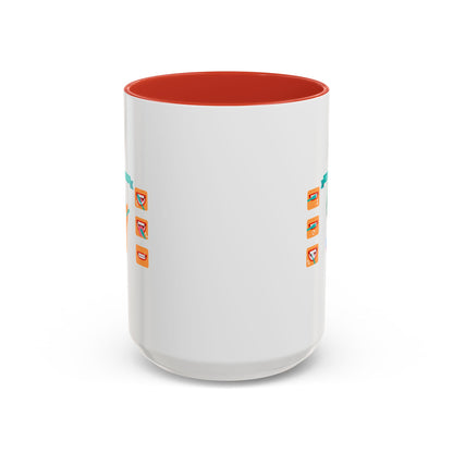 Accent Coffee Mug - Super kiddo how to brush teeth - [[{"value":"Wonderwear Kid"}]]