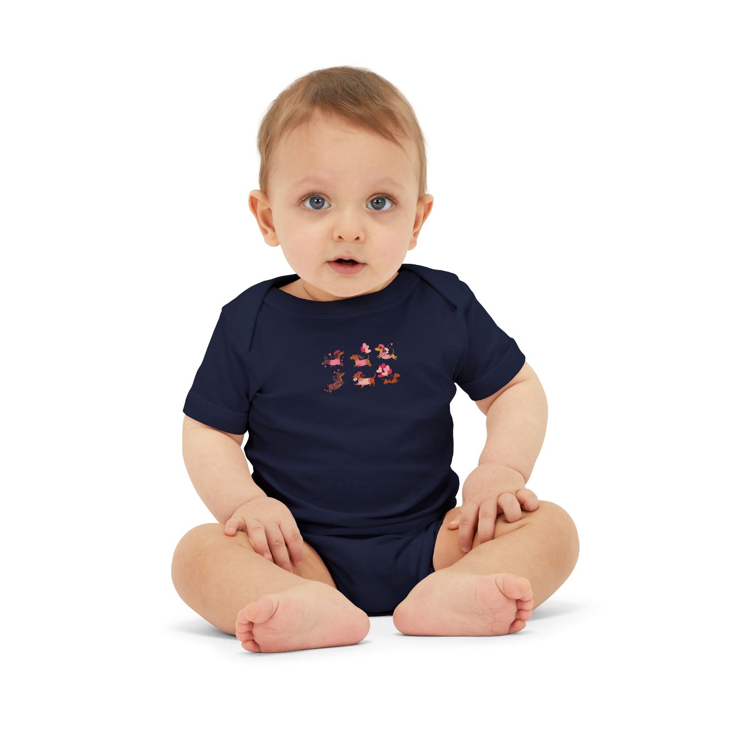 Infant Jersey One Piece - Valentines - Dachshund - [[{"value":"Wonderwear Kid"}]]