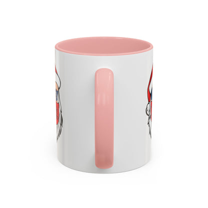 Accent Coffee Mug - Santa Super kiddo - [[{"value":"Wonderwear Kid"}]]