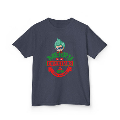 Kids Heavy Cotton™ Tee - Merry chridtmas from super kiddo - [[{"value":"Wonderwear Kid"}]]