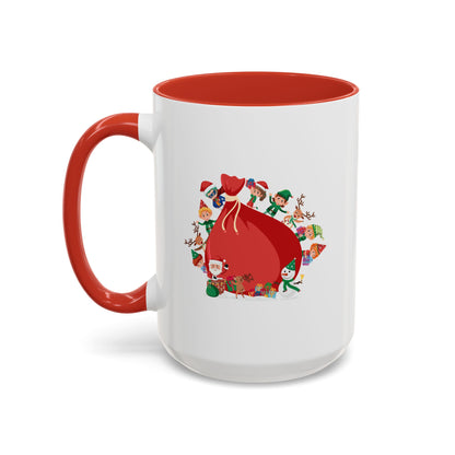 Accent Coffee Mug - Super kiddo and big gift - [[{"value":"Wonderwear Kid"}]]