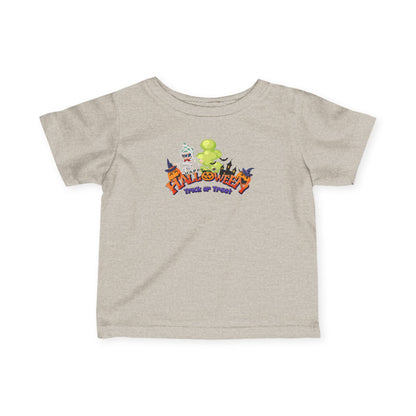 Infant Fine Jersey Tee - Trick or Treat - [[{"value":"Wonderwear Kid"}]]