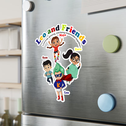 Halloween Kiss-Cut Vinyl Decals – Leo & Friends - Learning and growing - [[{"value":"Wonderwear Kid"}]]