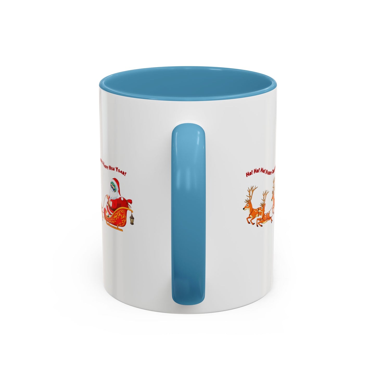 Accent Coffee Mug - Santa kiddo