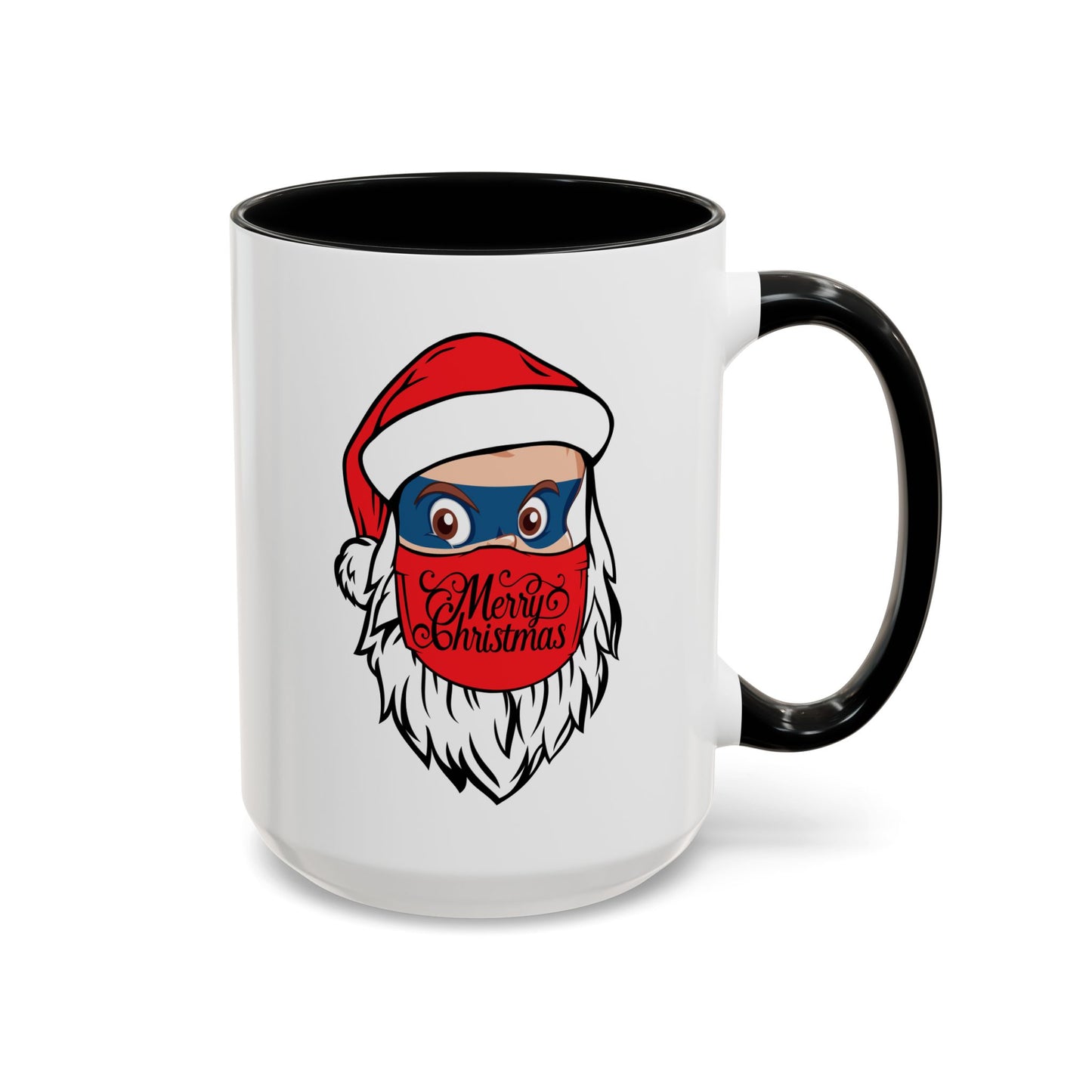 Accent Coffee Mug - Santa Super kiddo