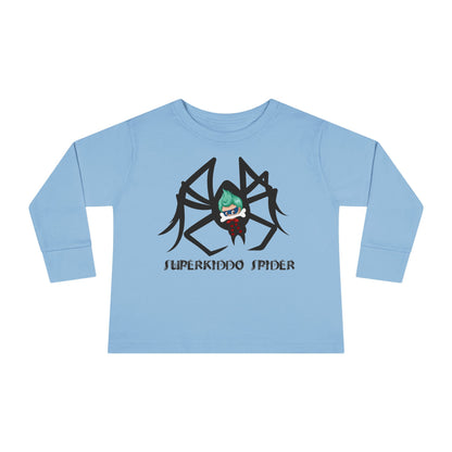 Toddler Long Sleeve Tee - Spider kiddo Printify