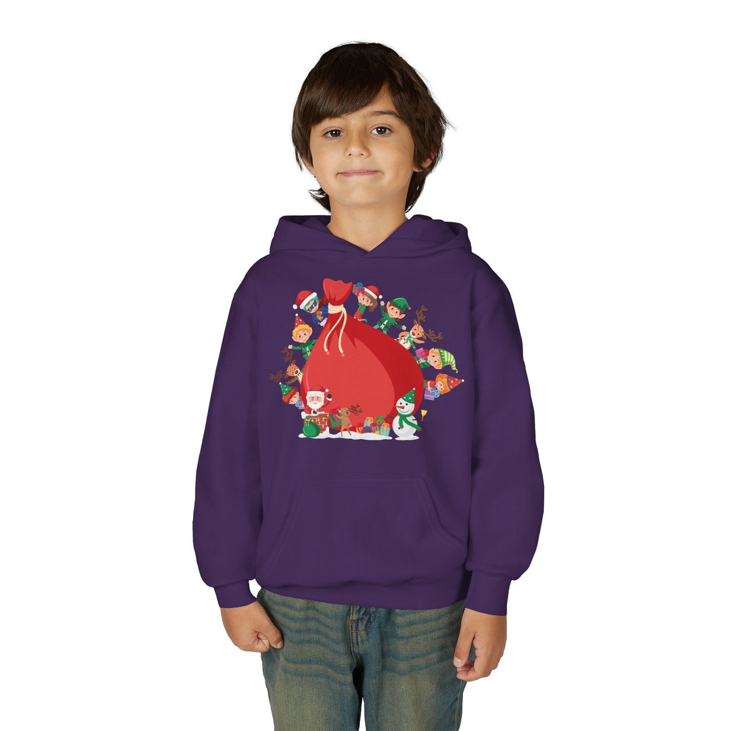 Youth Heavy Blend Hooded Sweatshirt - Super kiddo and big gift