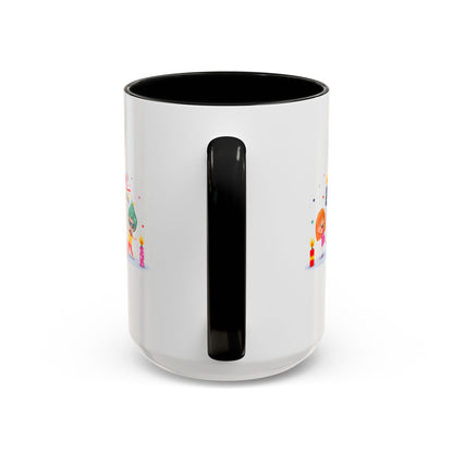 Accent Coffee Mug - Super kiddo lighting fireworks - [[{"value":"Wonderwear Kid"}]]