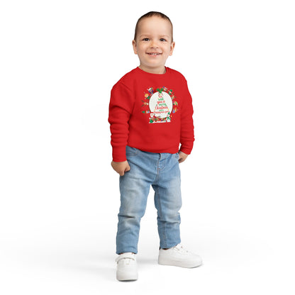 Toddler Sweatshirt - We Wish You a Merry Christmas - [[{"value":"Wonderwear Kid"}]]