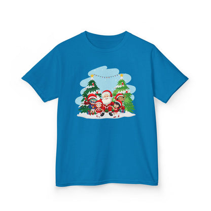 Kids Heavy Cotton™ Tee - Super kiddo with santa claus - [[{"value":"Wonderwear Kid"}]]
