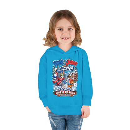 Toddler Hoodie — Tom and Jerry’s Cozy Winter Adventure