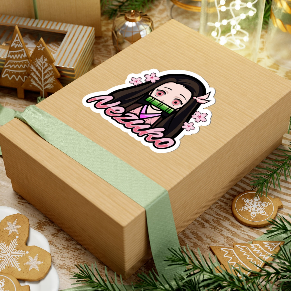 Kiss-Cut Stickers - Demon slayer nezuko