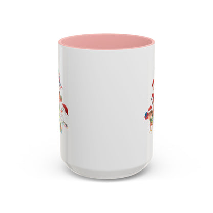 Accent Coffee Mug - Super kiddo making christmas tree - [[{"value":"Wonderwear Kid"}]]