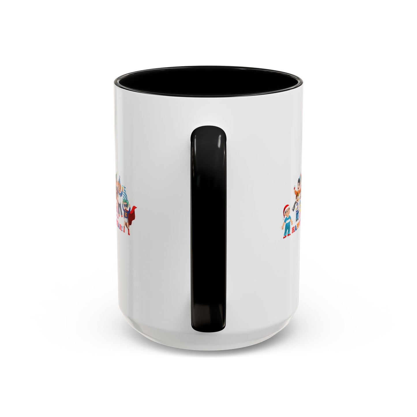 Accent Coffee Mug - Happy new year from super kiddo