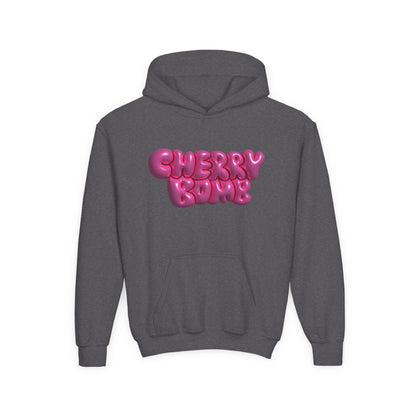 Kids Cherry Bomb Hoodie Printify