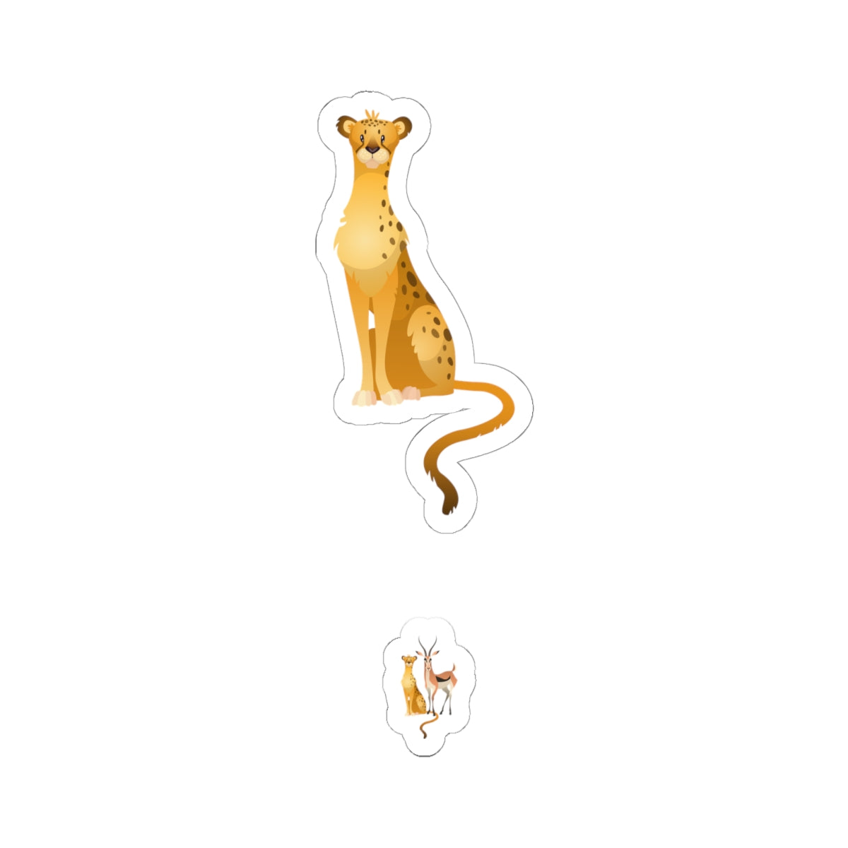 Kiss-Cut Stickers - Tiger