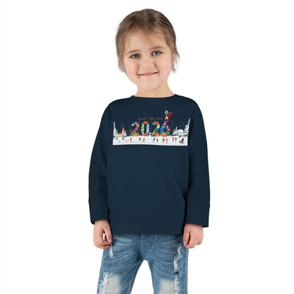 Toddler Long Sleeve Tee - Happy 2026 - [[{"value":"Wonderwear Kid"}]]
