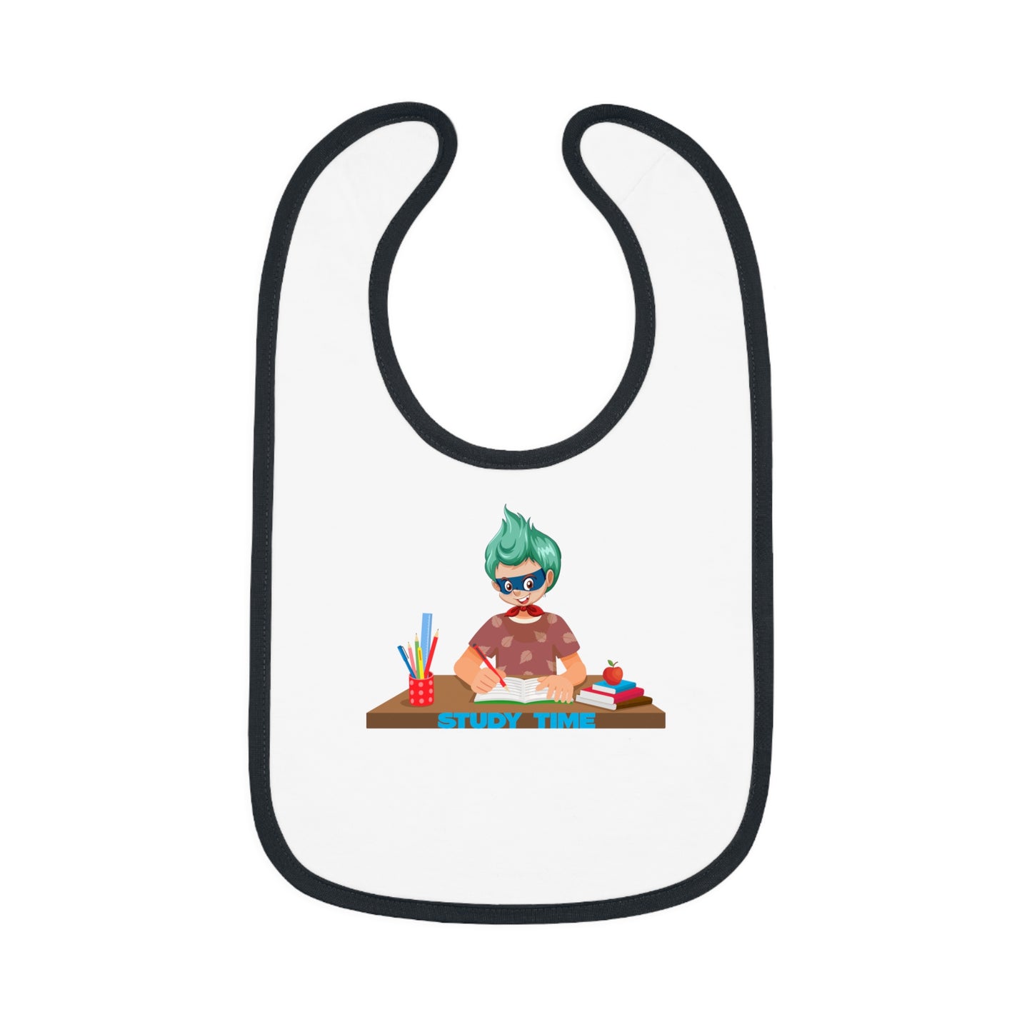 Baby Bib - Super kiddo studying