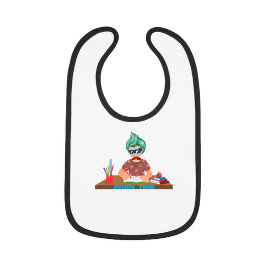 Baby Bib - Super kiddo studying