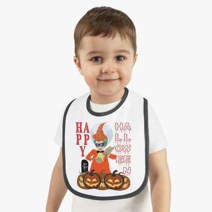 Baby Bib - Holloween design by super kiddo Printify