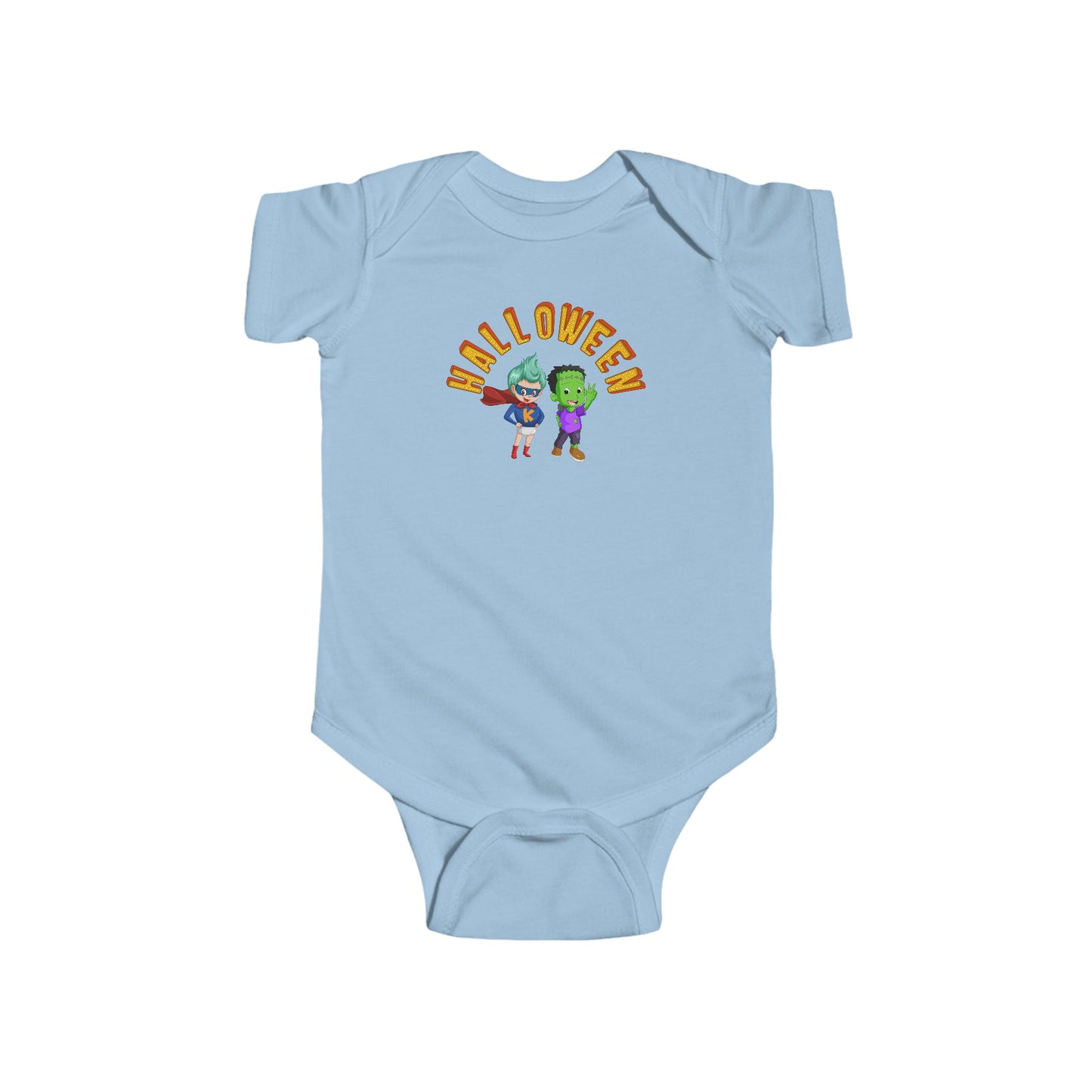 Infant Bodysuit - Holloween with super kiddo Printify