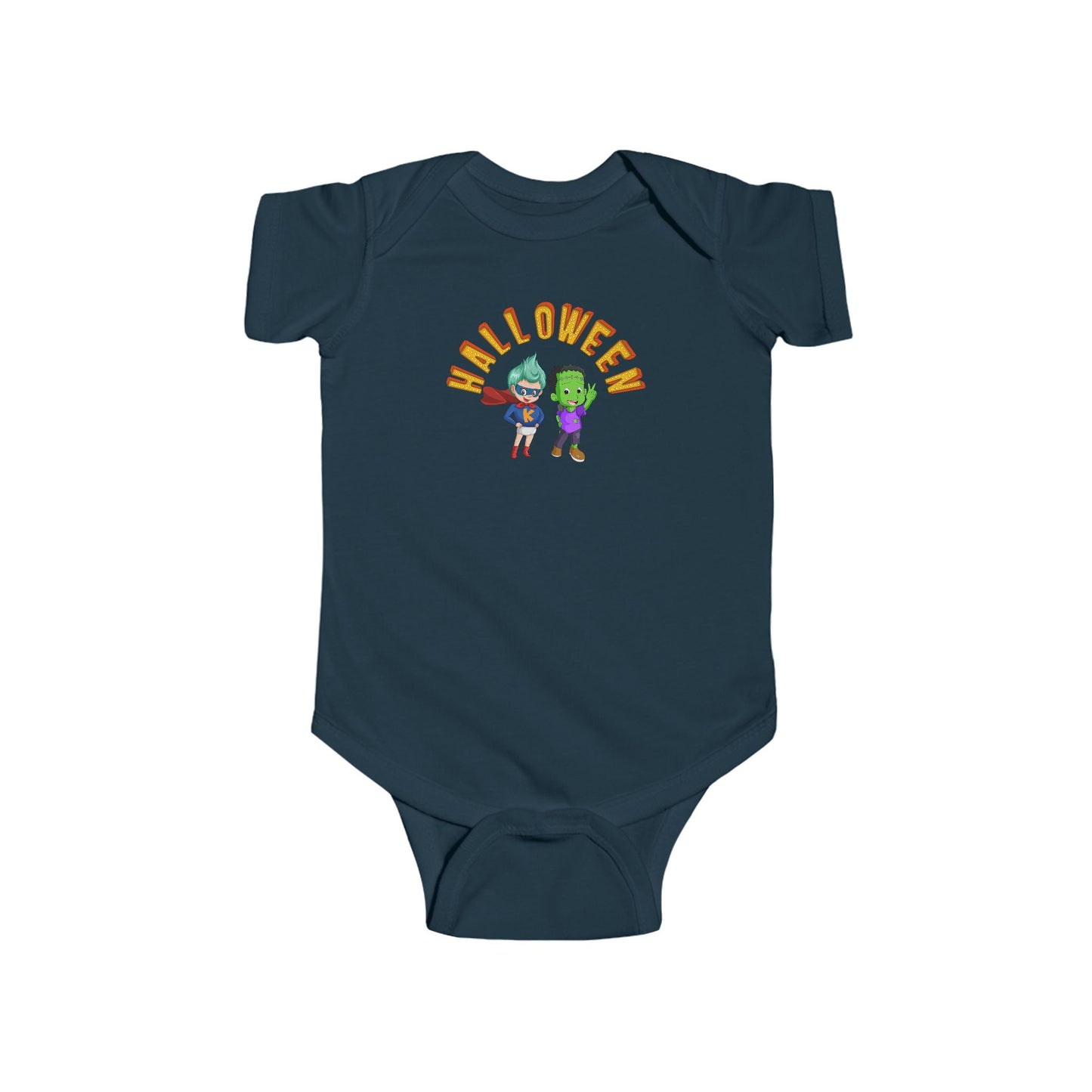 Infant Bodysuit - Holloween with super kiddo Printify