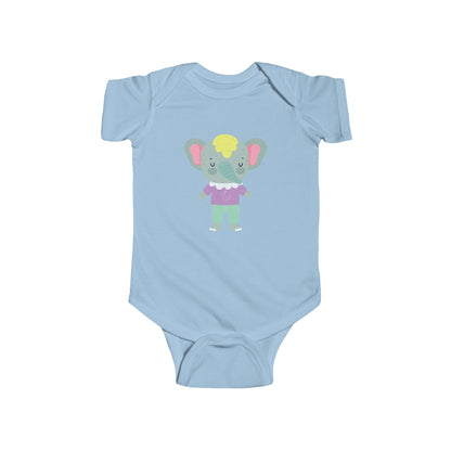 Adorable sleeping elephant infant bodysuit Printify