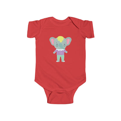 Adorable sleeping elephant infant bodysuit Printify