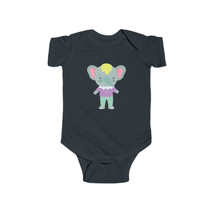 Adorable sleeping elephant infant bodysuit Printify