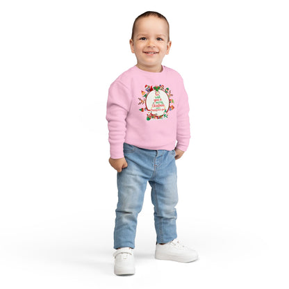 Toddler Sweatshirt - We Wish You a Merry Christmas - [[{"value":"Wonderwear Kid"}]]