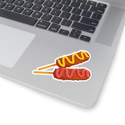 Kiss-Cut Vinyl Decals - Sausage Printify