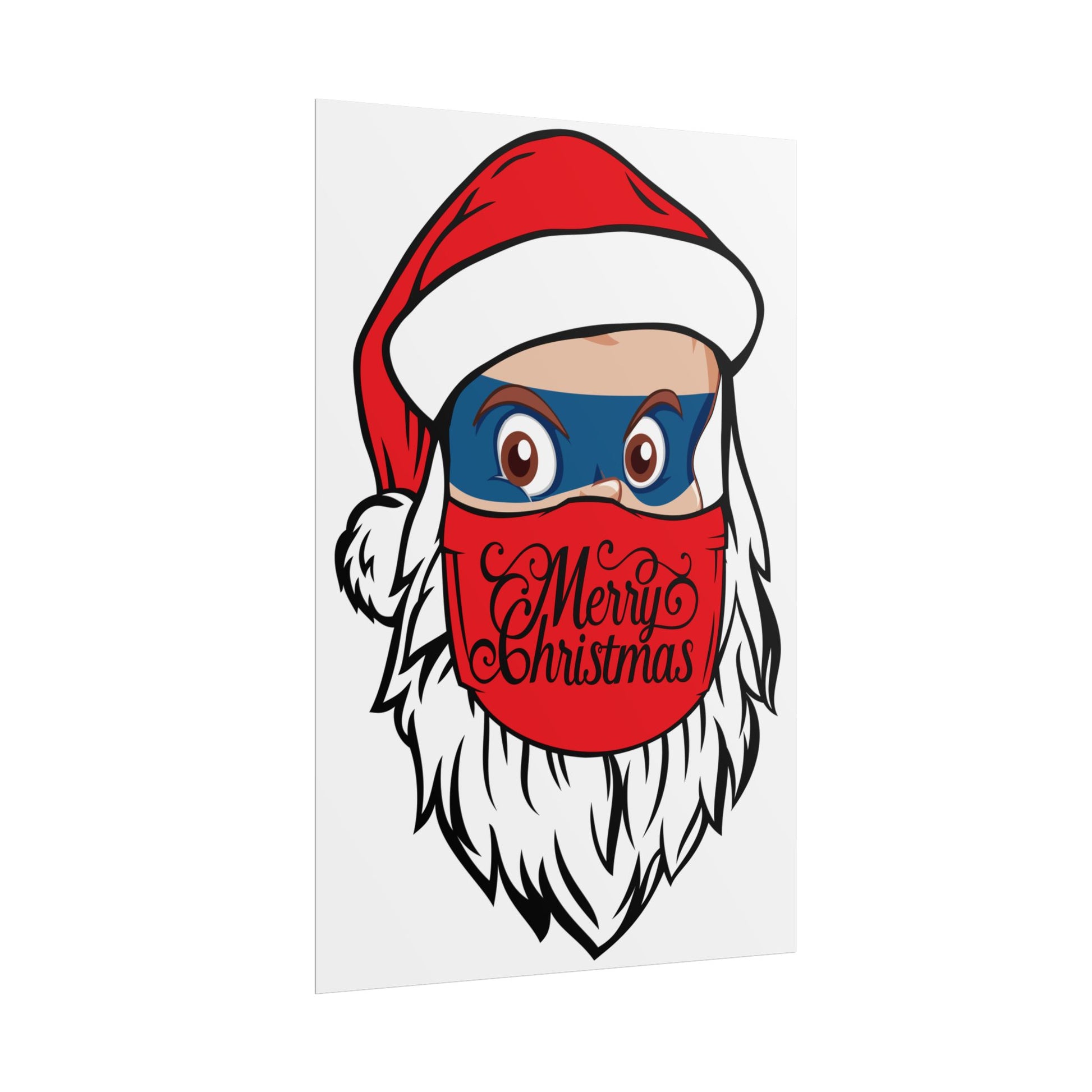 Rolled Posters - Santa Super kiddo - [[{"value":"Wonderwear Kid"}]]