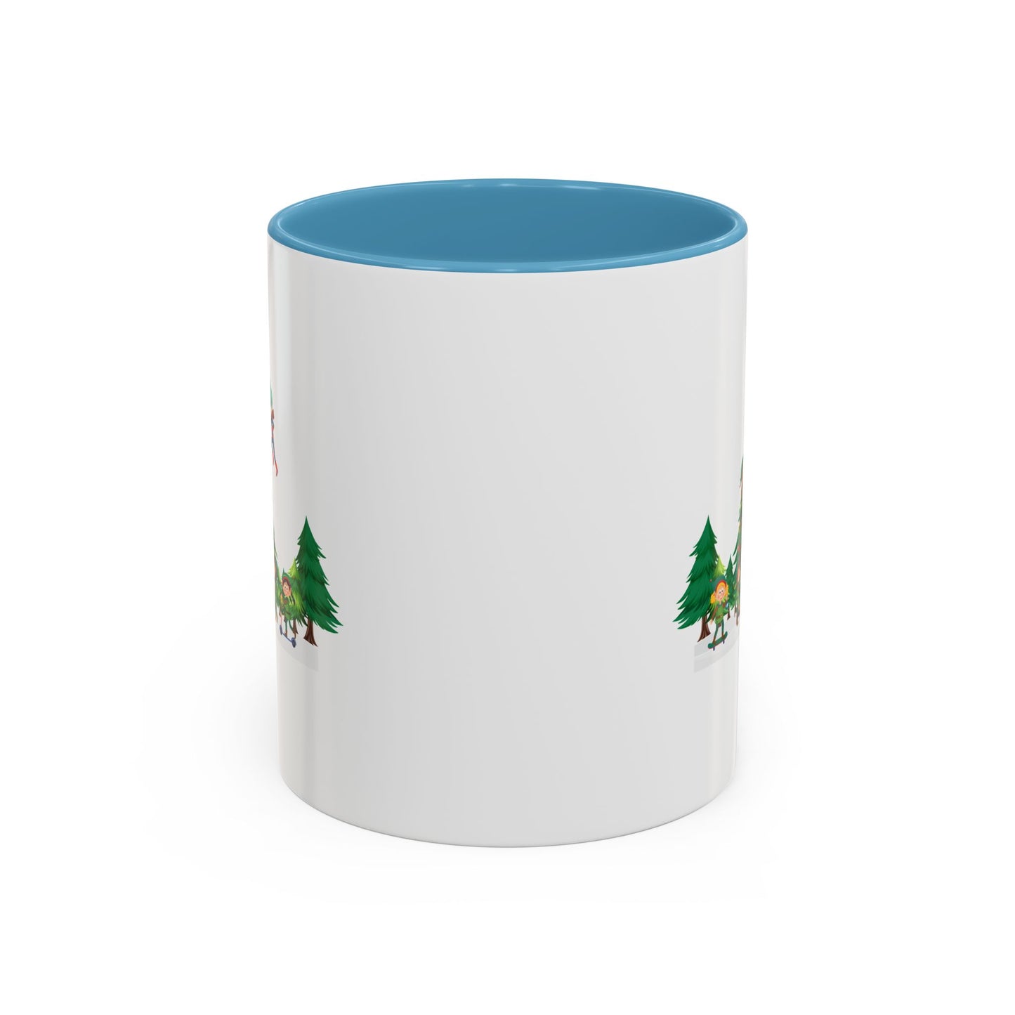 Accent Coffee Mug - Super kiddo putting the stars