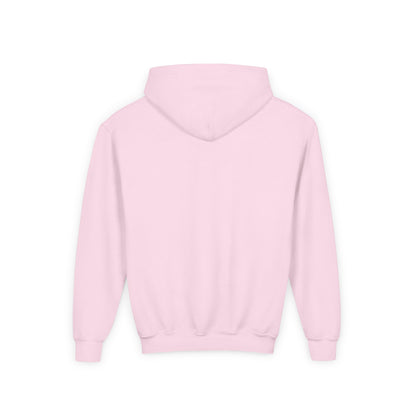 Youth Heavy Blend Hooded Sweatshirt - Super kiddo brushing teeth - [[{"value":"Wonderwear Kid"}]]