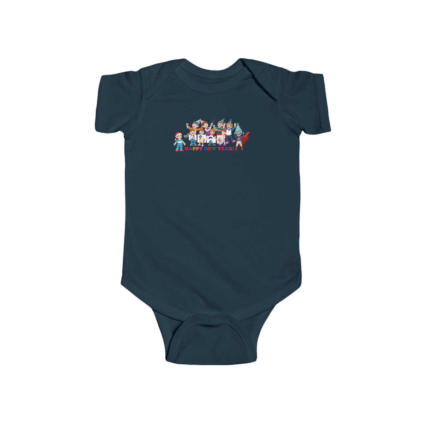 Infant Bodysuit - Happy new year from super kiddo - [[{"value":"Wonderwear Kid"}]]