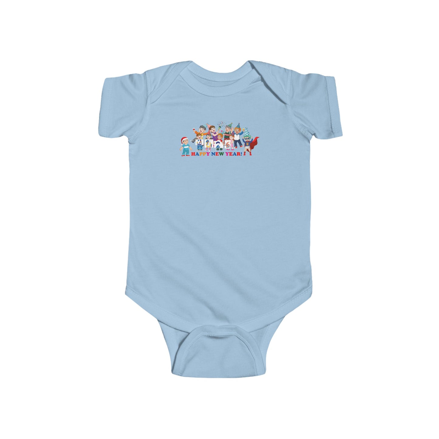 Infant Bodysuit - Happy new year from super kiddo - [[{"value":"Wonderwear Kid"}]]